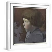 Sketch for a Portrait of a Child-Paul Albert Besnard-Framed Giclee Print