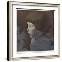 Sketch for a Portrait of a Child-Paul Albert Besnard-Framed Giclee Print