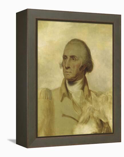 Sketch for a Portrait of George Washington-Rembrandt Peale-Framed Premier Image Canvas