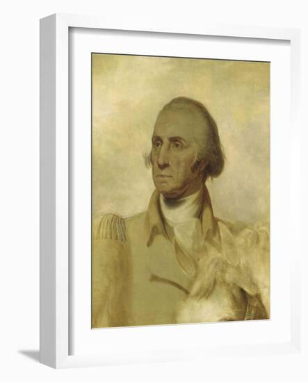 Sketch for a Portrait of George Washington-Rembrandt Peale-Framed Giclee Print