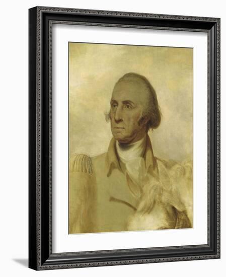 Sketch for a Portrait of George Washington-Rembrandt Peale-Framed Giclee Print