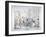 Sketch for an Al-Bum, 1835-George Cruikshank-Framed Giclee Print