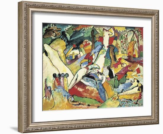 Sketch for Composition II, 1909 - 10-Wassily Kandinsky-Framed Giclee Print