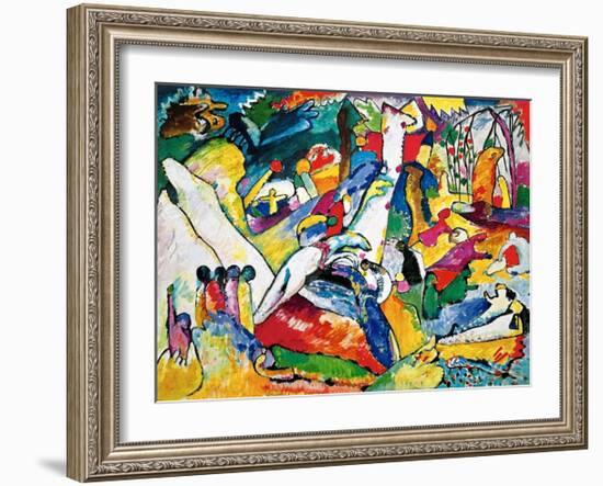 Sketch for Compositon II, 1910-Wassily Kandinsky-Framed Giclee Print