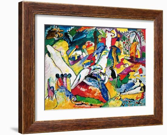 Sketch for Compositon II, 1910-Wassily Kandinsky-Framed Giclee Print