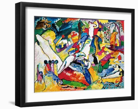 Sketch for Compositon II, 1910-Wassily Kandinsky-Framed Giclee Print