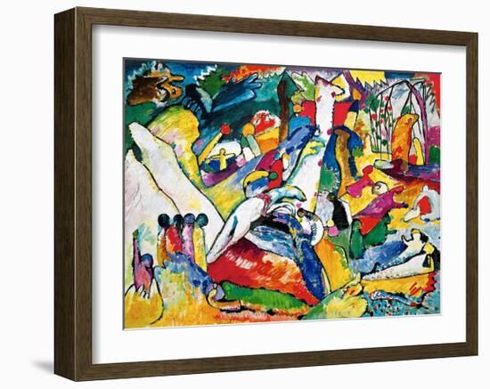 Sketch for Compositon II, 1910-Wassily Kandinsky-Framed Giclee Print