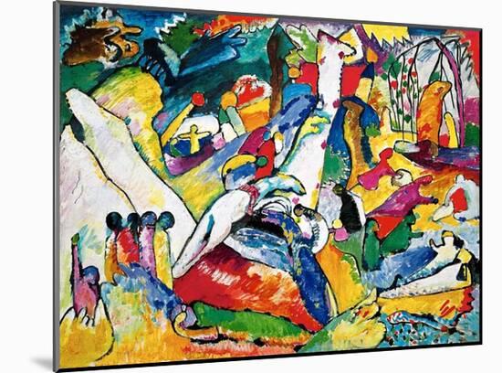 Sketch for Compositon II, 1910-Wassily Kandinsky-Mounted Giclee Print