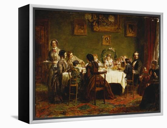 Sketch for 'Many Happy Returns of the Day'-William Powell Frith-Framed Premier Image Canvas