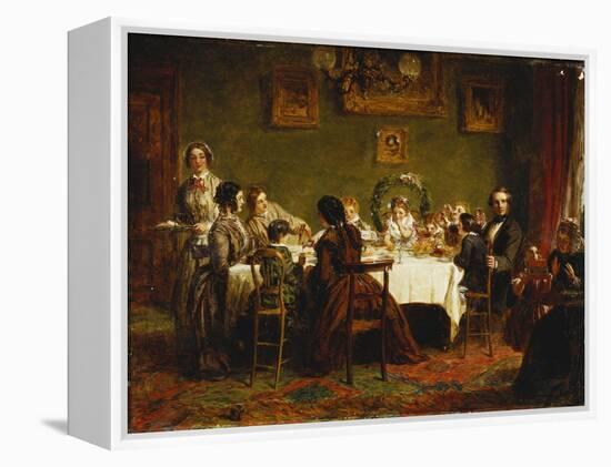 Sketch for 'Many Happy Returns of the Day'-William Powell Frith-Framed Premier Image Canvas