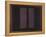 Sketch for "Mural No.6" (Two Openings in Black Over Wine) {Black on Maroon} [Seagram Mural Sketch]-Mark Rothko-Framed Premier Image Canvas