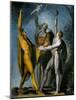 Sketch for Oath on the Rütli, Female Figure (Verso), 1779-81, 1785-90-Henry Fuseli-Mounted Giclee Print