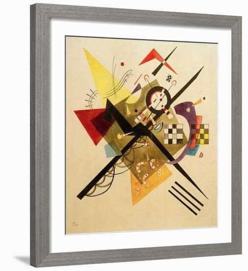 Sketch for On White II, 1922-Wassily Kandinsky-Framed Giclee Print