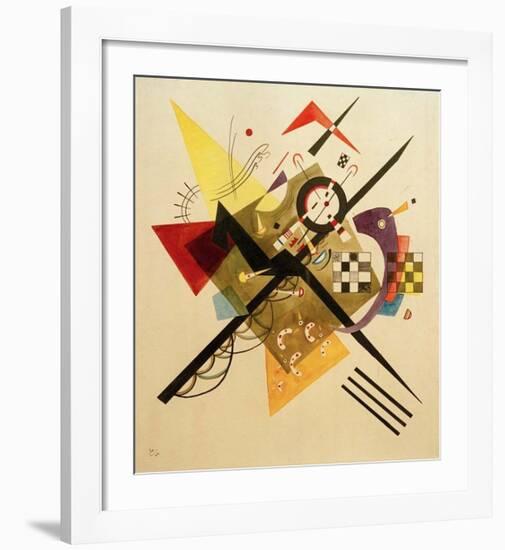 Sketch for On White II, 1922-Wassily Kandinsky-Framed Giclee Print