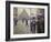 Sketch for Paris Street; Rainy Day, 1877-Gustave Caillebotte-Framed Giclee Print