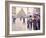 Sketch for 'Paris Street; Rainy Day', 1877-Gustave Caillebotte-Framed Giclee Print