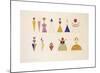 Sketch for Picture XVI. The Great Tower of Kiev, 1924-Wassily Kandinsky-Mounted Premium Giclee Print
