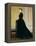 Sketch for Portrait of Lady-Antonio Ciseri-Framed Premier Image Canvas