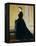 Sketch for Portrait of Lady-Antonio Ciseri-Framed Premier Image Canvas