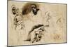 Sketch for Sardanapalus-Ferdinand Victor Eugene Delacroix-Mounted Giclee Print