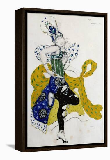 Sketch For the Ballet La Peri, by Paul Dukas-Leon Bakst-Framed Premier Image Canvas