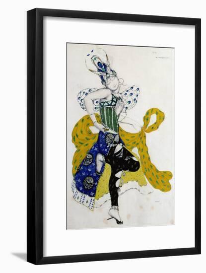 Sketch For the Ballet La Peri, by Paul Dukas-Leon Bakst-Framed Giclee Print