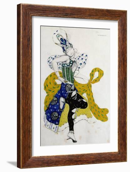 Sketch For the Ballet La Peri, by Paul Dukas-Leon Bakst-Framed Giclee Print