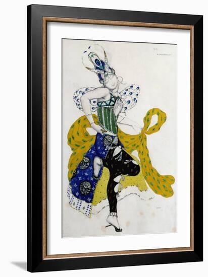 Sketch For the Ballet La Peri, by Paul Dukas-Leon Bakst-Framed Giclee Print