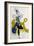 Sketch For the Ballet La Peri, by Paul Dukas-Leon Bakst-Framed Giclee Print