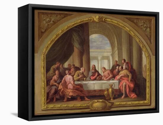 Sketch for 'The Last Supper', St. Mary's, Weymouth, Formerly Attributed to Antonio Verrio…-Sir James Thornhill-Framed Premier Image Canvas