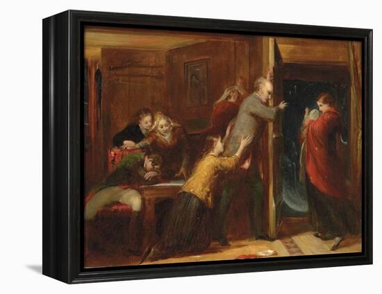 Sketch for 'The Outcast', 1851-Richard Redgrave-Framed Premier Image Canvas