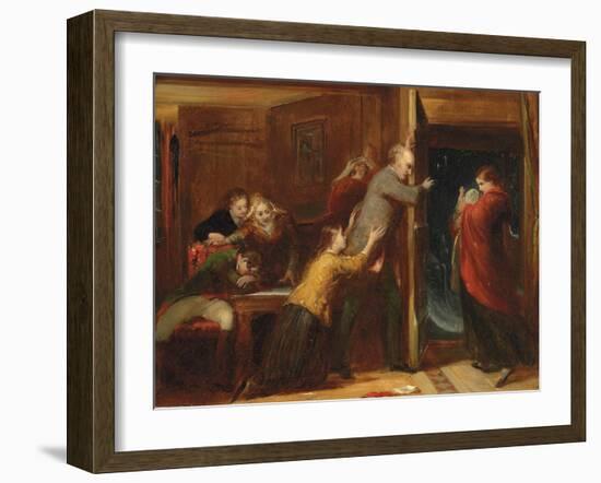 Sketch for 'The Outcast', 1851-Richard Redgrave-Framed Giclee Print