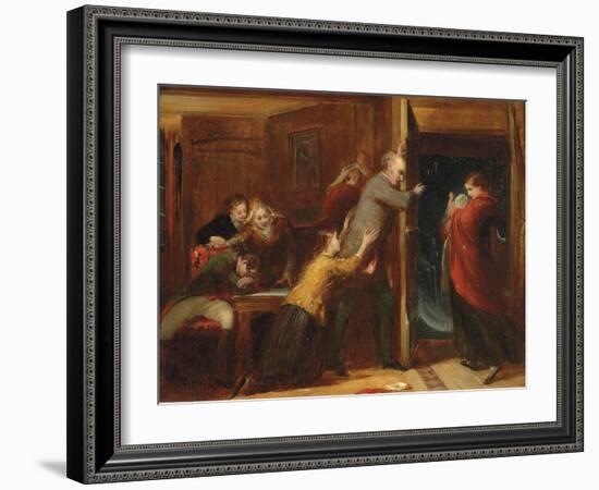 Sketch for 'The Outcast', 1851-Richard Redgrave-Framed Giclee Print