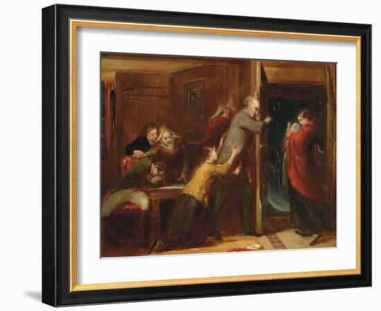 Sketch for 'The Outcast', 1851-Richard Redgrave-Framed Giclee Print