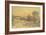 Sketch for the Painting Entrance to Fen Lane-John Constable-Framed Giclee Print