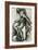 Sketch for the St Sebastian, C1518-Titian (Tiziano Vecelli)-Framed Giclee Print