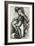 Sketch for the St Sebastian, C1518-Titian (Tiziano Vecelli)-Framed Giclee Print