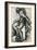 Sketch for the St Sebastian, C1518-Titian (Tiziano Vecelli)-Framed Giclee Print