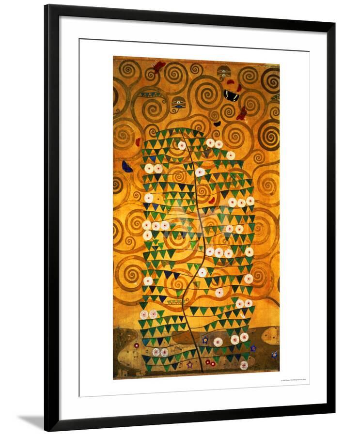 Sketch For The Stoclet Frieze Detail Framed Giclee Print By Gustav Sketch For The Stoclet Frieze Detail By Gustav Klimt