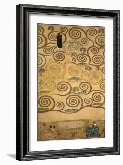 Sketch for the Stoclet Frieze (detail)-Gustav Klimt-Framed Giclee Print