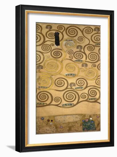 Sketch for the Stoclet Frieze (detail)-Gustav Klimt-Framed Giclee Print