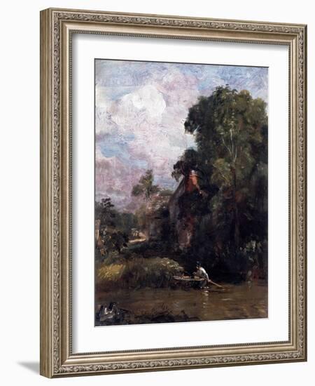 Sketch For the Valley Farm-John Constable-Framed Giclee Print