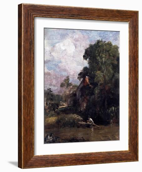 Sketch For the Valley Farm-John Constable-Framed Giclee Print