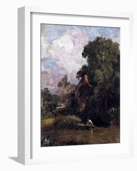 Sketch For the Valley Farm-John Constable-Framed Giclee Print