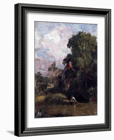 Sketch For the Valley Farm-John Constable-Framed Giclee Print