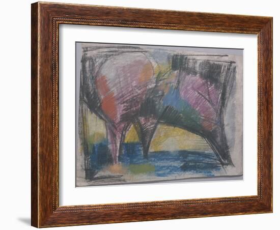 Sketch for 'Three Trees', 1965-Emil Parrag-Framed Giclee Print