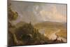 Sketch for View from Mt Holyoke, Northampton, Massachusetts, after a Thunderstorm (The Oxbow), 1836-Thomas Cole-Mounted Giclee Print