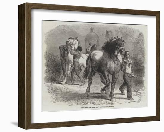 Sketch from The Horse Fair-Rosa Bonheur-Framed Giclee Print