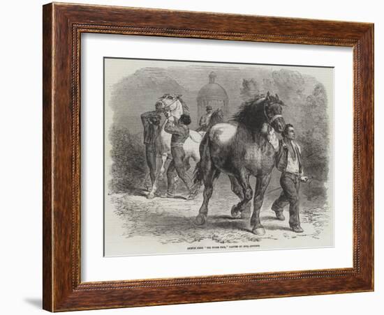 Sketch from The Horse Fair-Rosa Bonheur-Framed Giclee Print