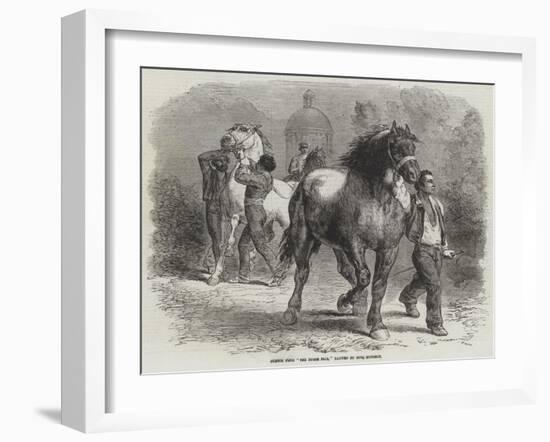 Sketch from The Horse Fair-Rosa Bonheur-Framed Giclee Print